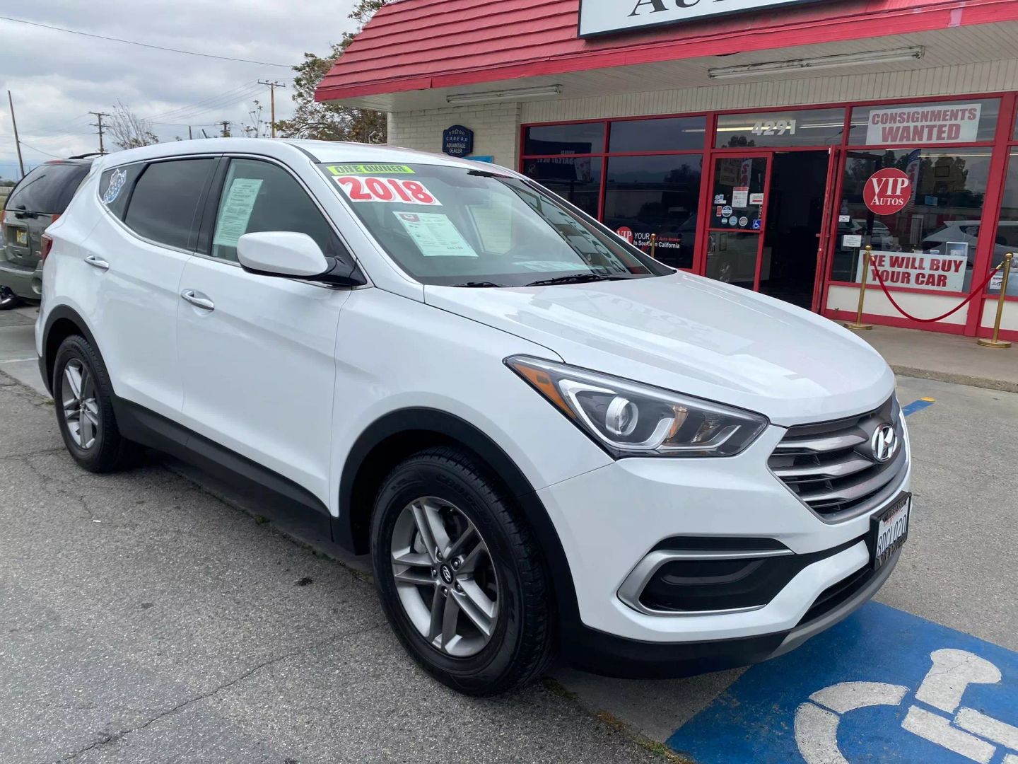 USED HYUNDAI SANTA FE SPORT 2018 for sale in Hemet, CA | VIP Autos ...