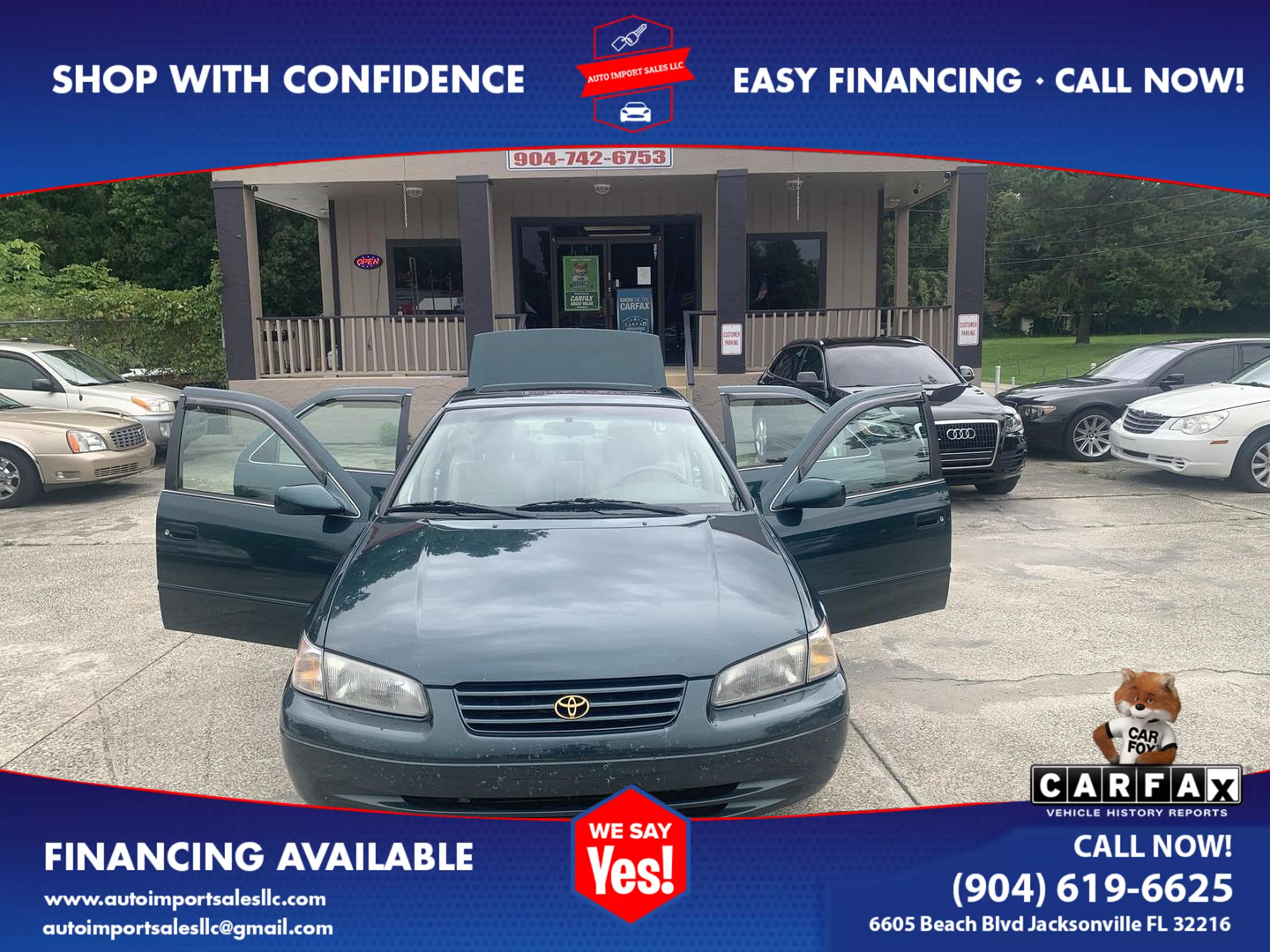 1998 TOYOTA CAMRY XLE