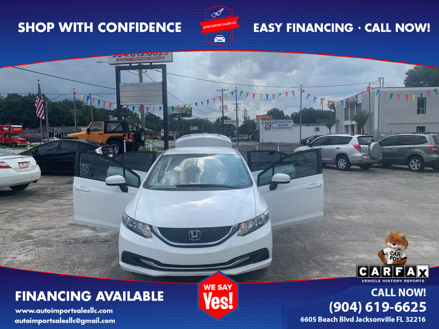 2014 HONDA CIVIC LX
