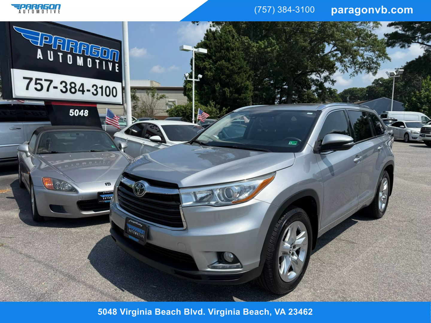 2016 Toyota Highlander Limited Platinum