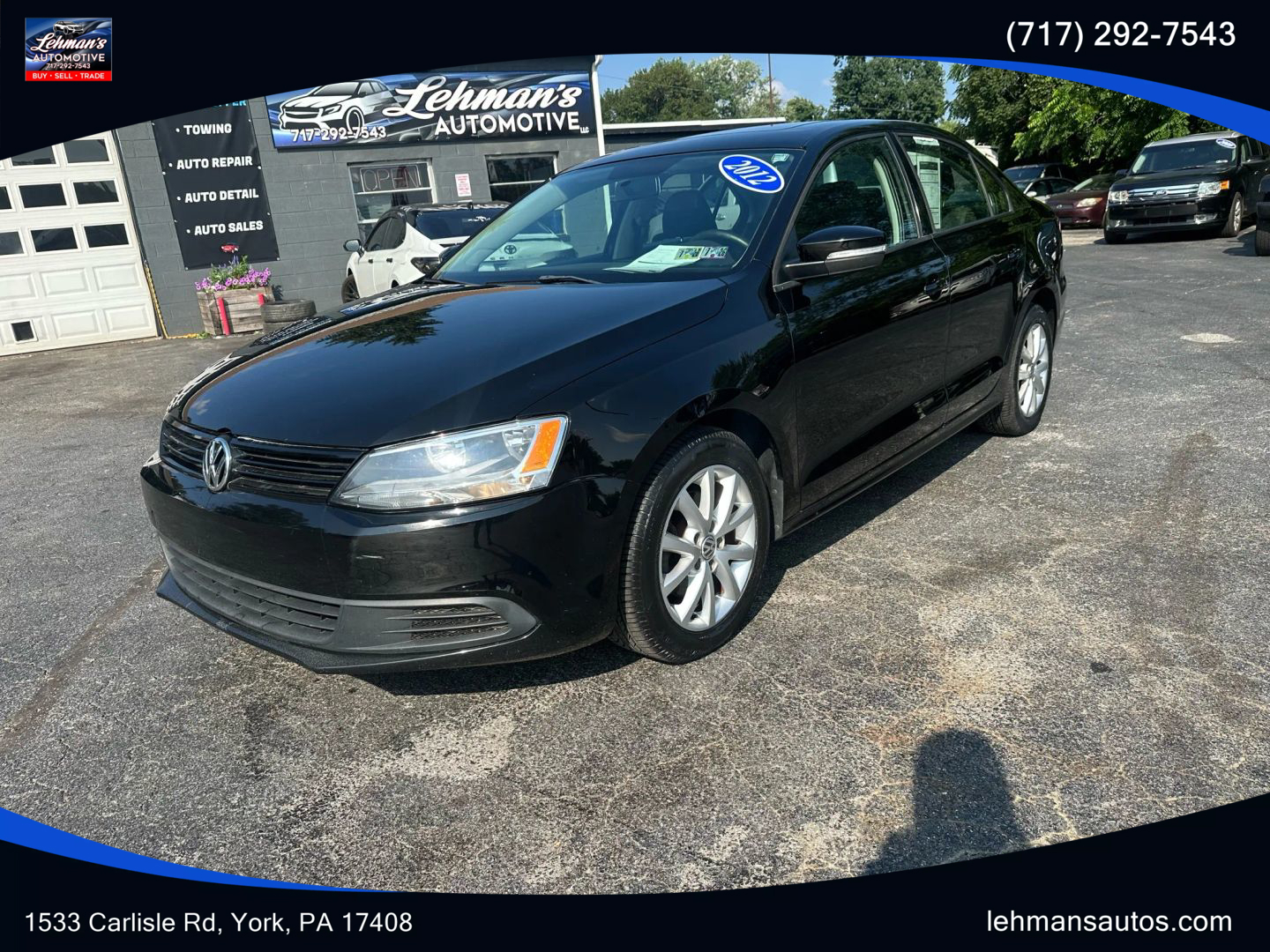 2012 Volkswagen Jetta SE PZEV