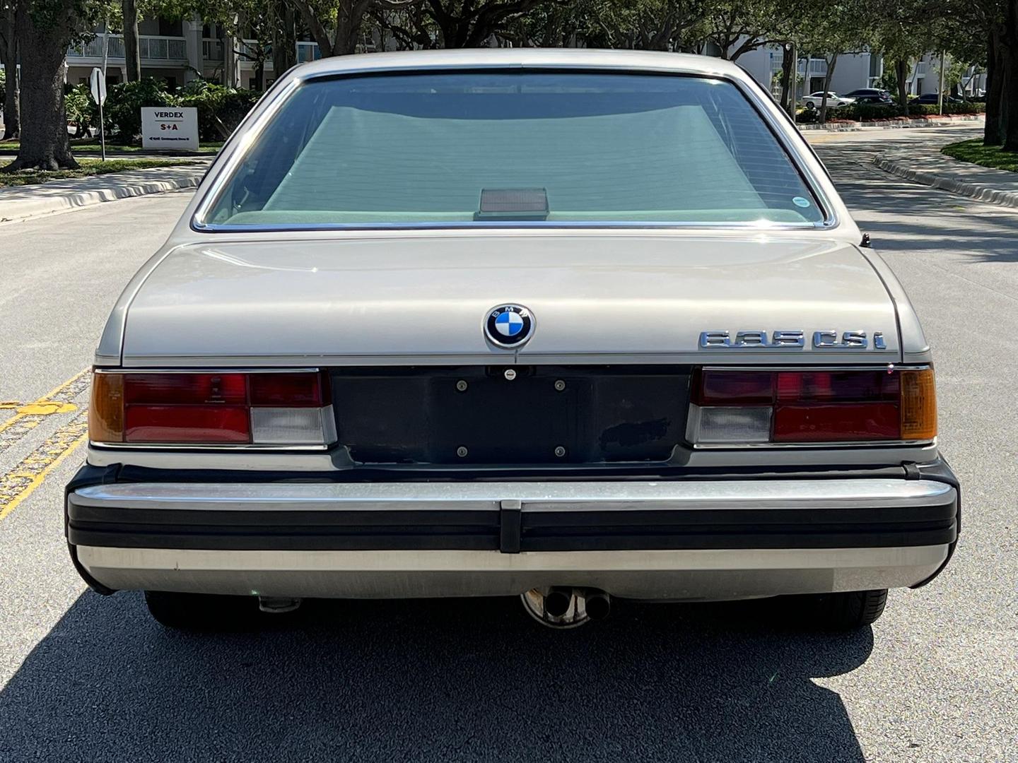 1987 BMW 6 Series null photo 5