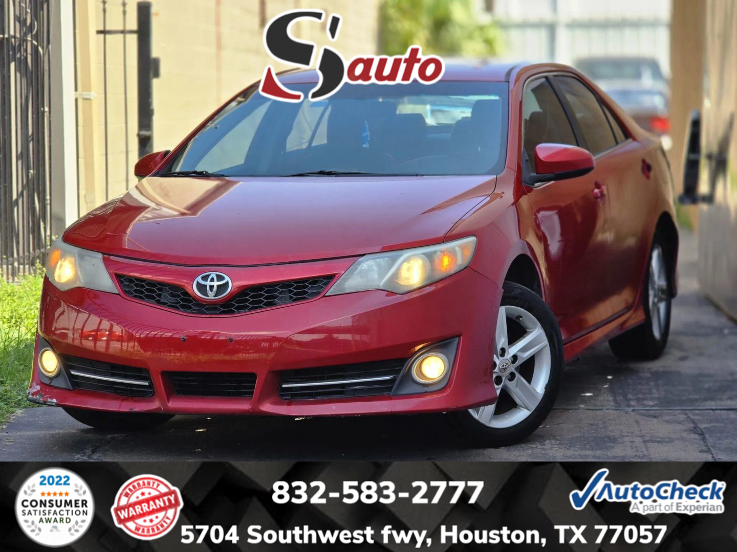 2012 Toyota Camry SE