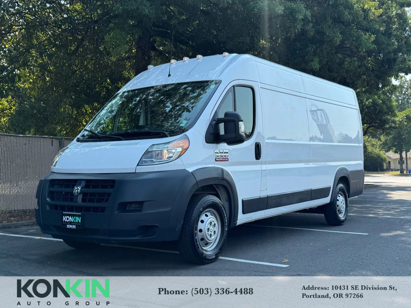 2018 Ram ProMaster 3500 159 WB
