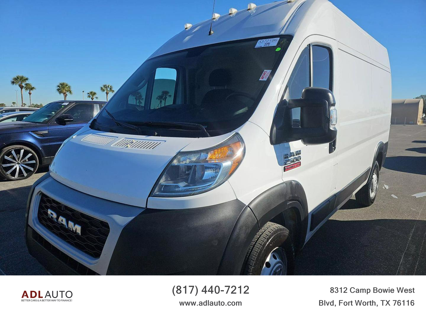 2019 RAM ProMaster Cargo Van Base photo 2