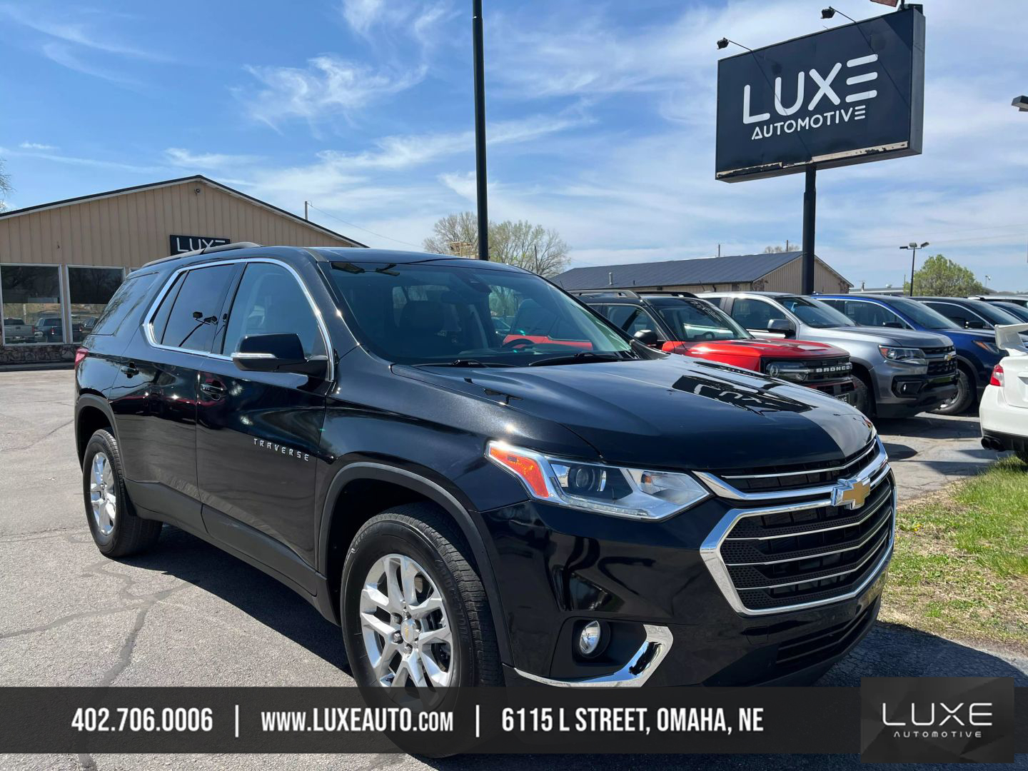 2021 CHEVROLET TRAVERSE SUV V6, 3.6 LITER LT SPORT UTILITY 4D