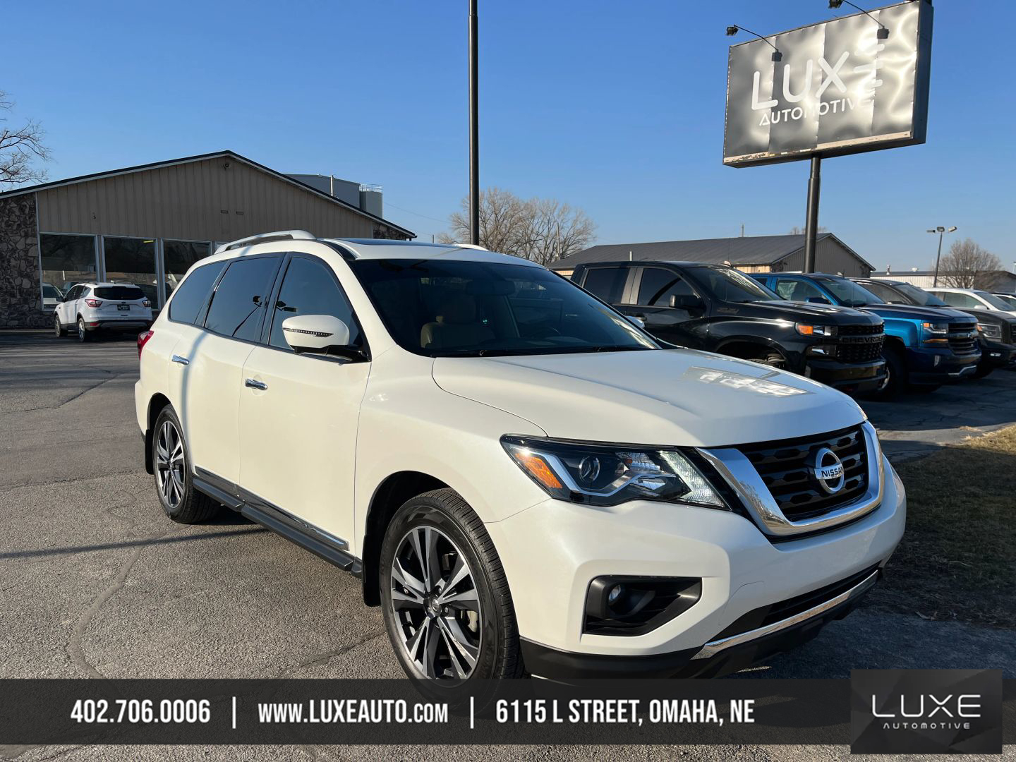 2020 NISSAN PATHFINDER SUV V6, 3.5 LITER PLATINUM SPORT UTILITY 4D