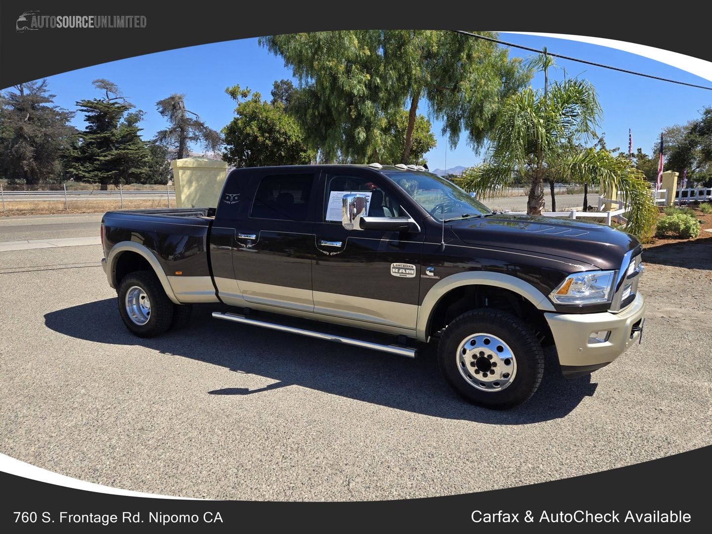 2016 RAM Ram 3500 Pickup Laramie Longhorn photo 2