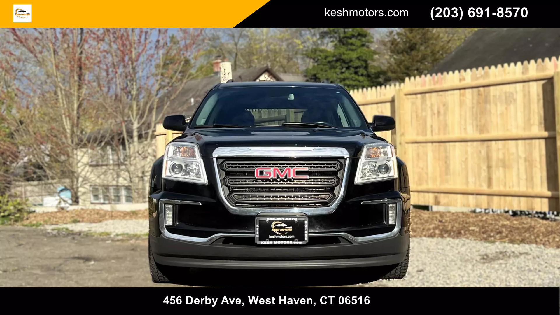 Used 2017 GMC Terrain SLE-2 with VIN 2GKFLTEK4H6281255 for sale in West Haven, CT