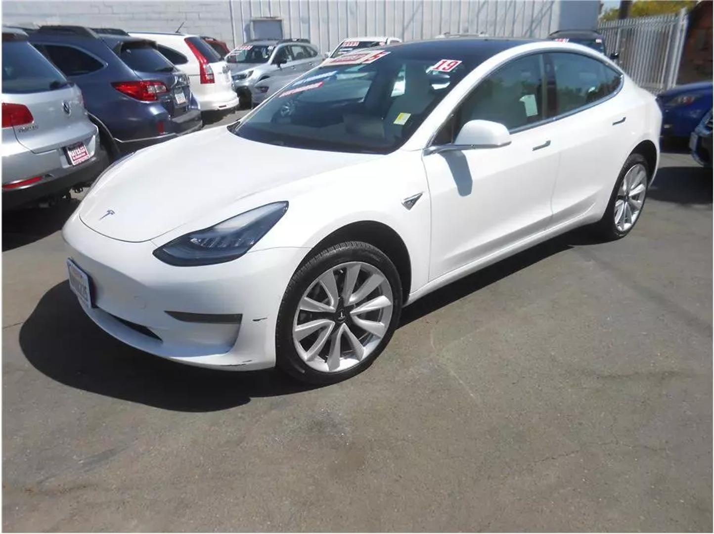 Used 2019 Tesla Model 3  with VIN 5YJ3E1EB2KF513432 for sale in Roseville, CA
