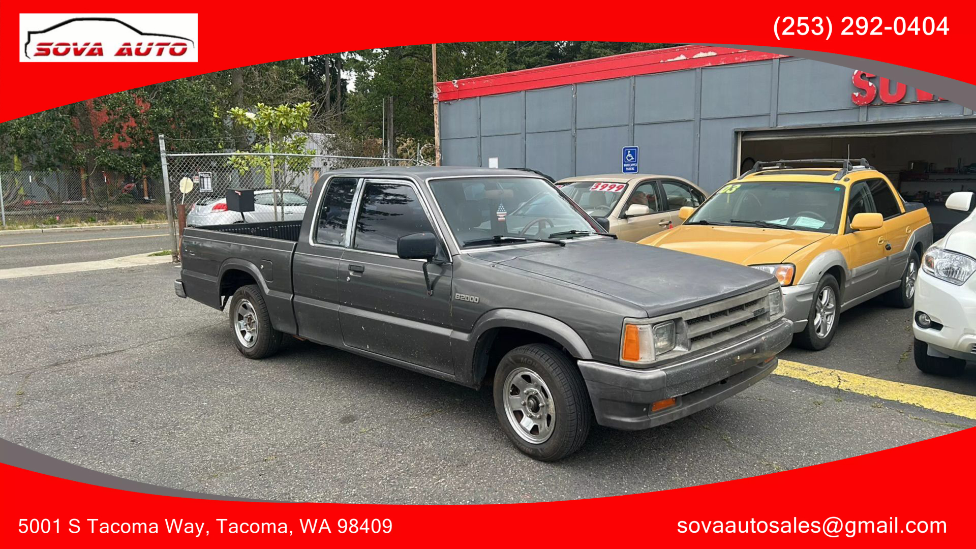1987 Mazda B-Series Truck 