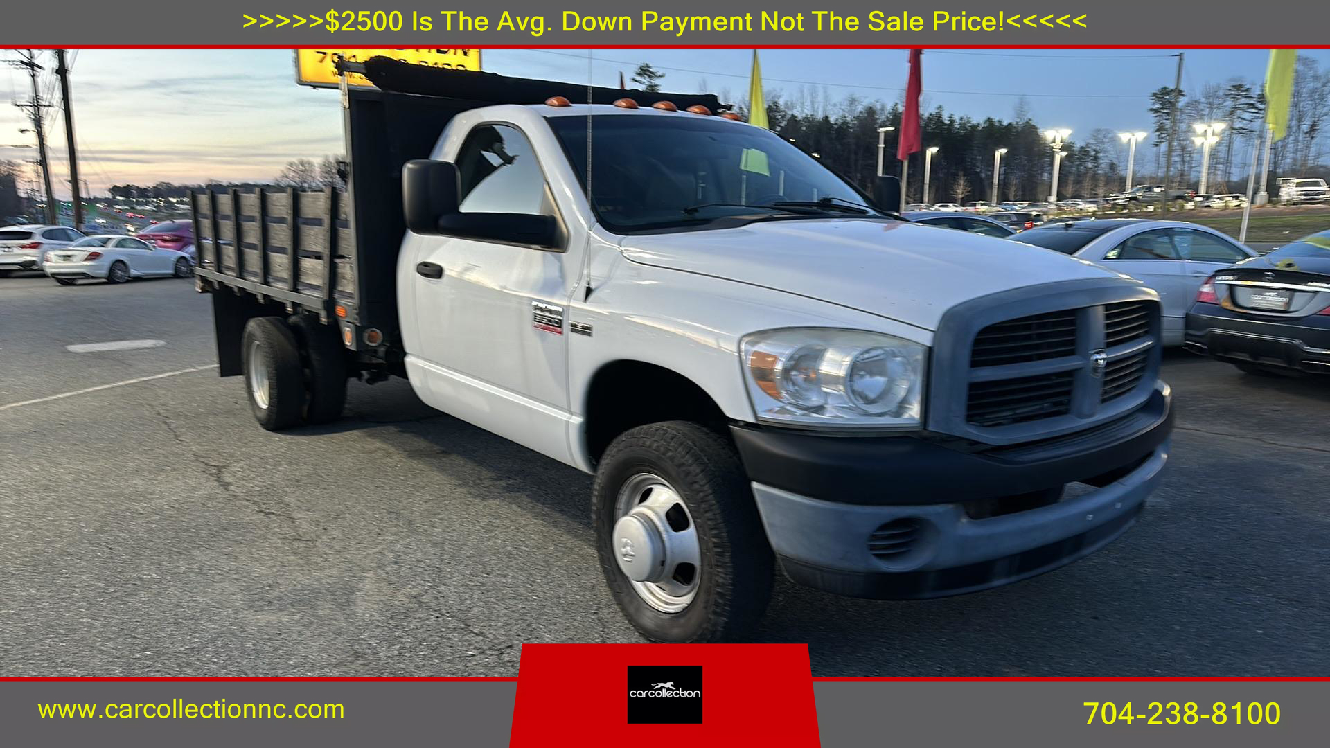 Used 2008 Dodge Ram 3500 Chassis Cab ST with VIN 3D6WG46D18G151972 for sale in Monroe, NC
