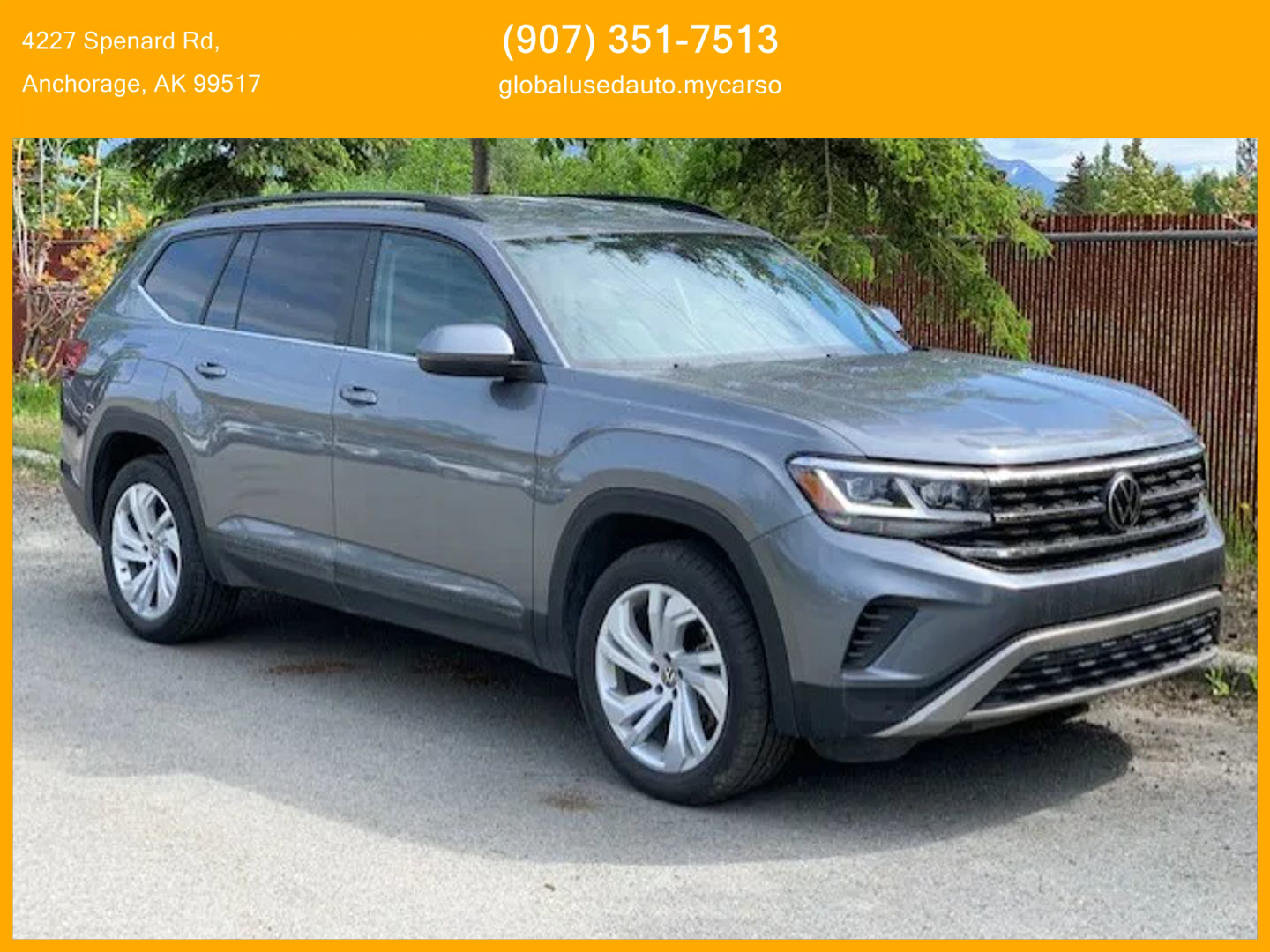 2021 Volkswagen Atlas V6 SE 4Motion