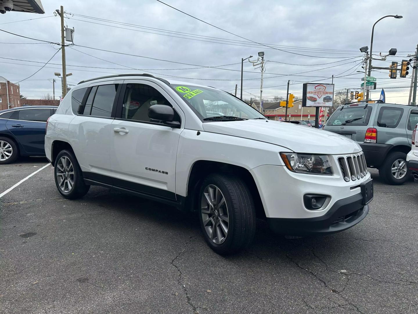 2016 Jeep Compass showcasing key features, including rugged design, advanced technology, and versatile interior for all-terrain driving.