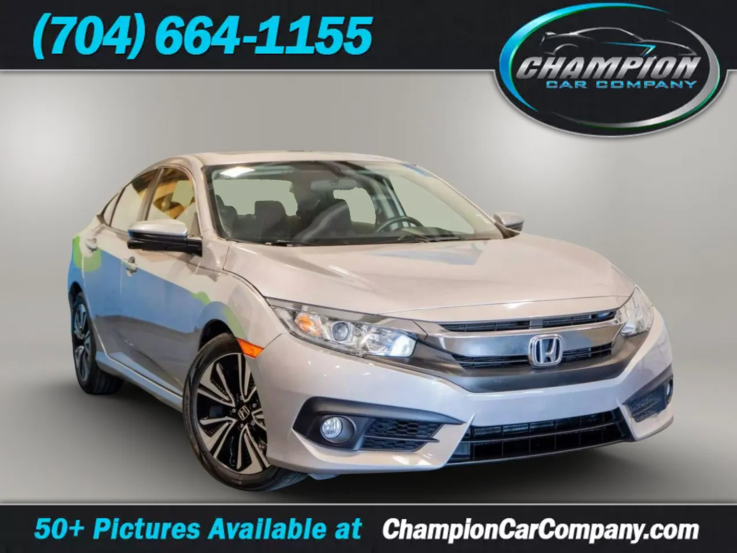 2018 Honda Civic Ex-t Sedan 4d - Image 1