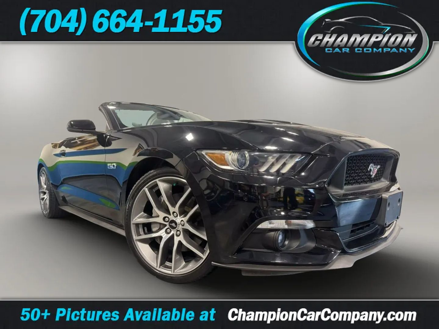 2017 Ford Mustang Gt Premium Convertible 2d - Image 1