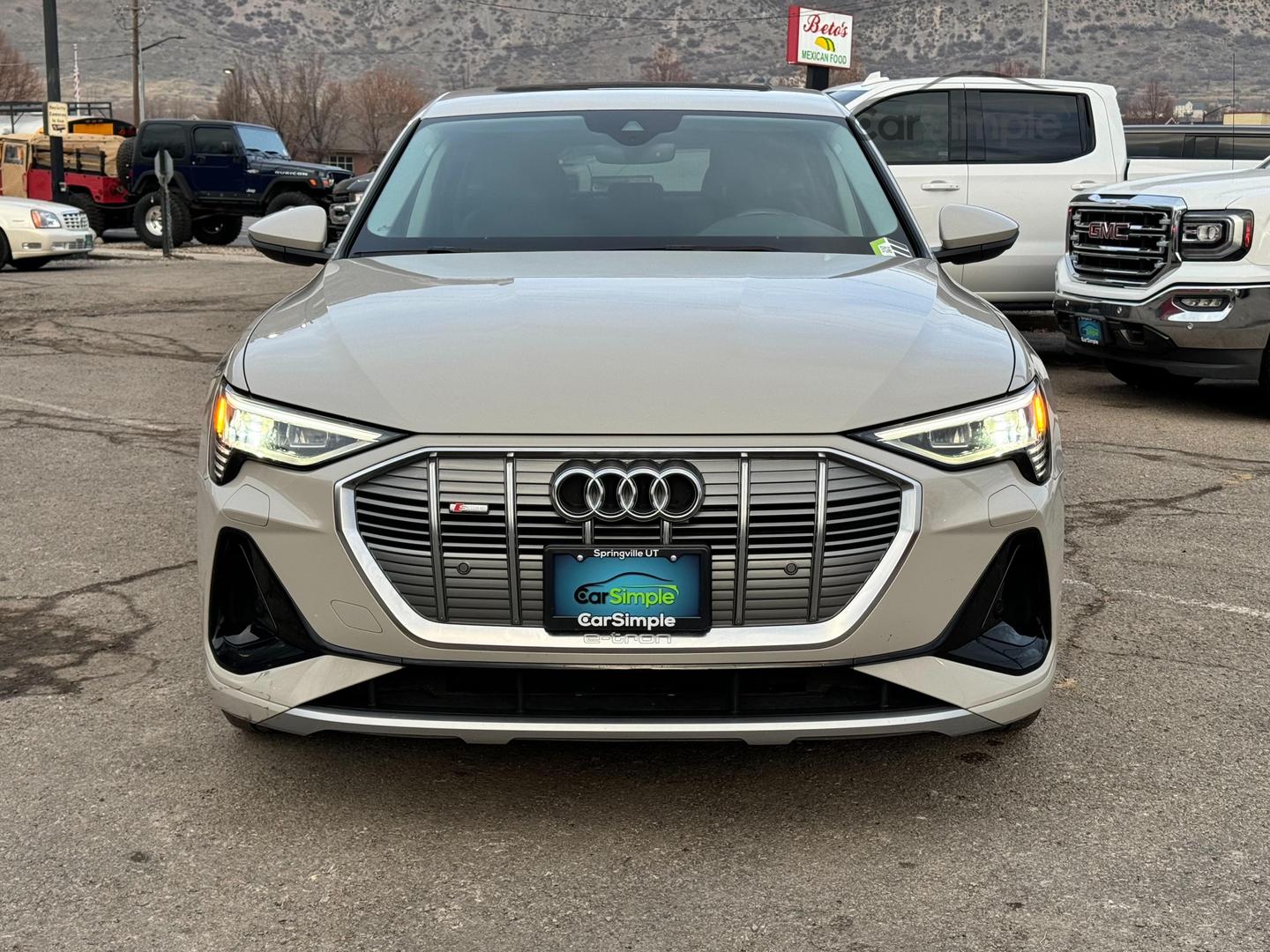Used 2021 Audi e-tron Sportback Premium with VIN WA11AAGE5MB007457 for sale in Springville, UT