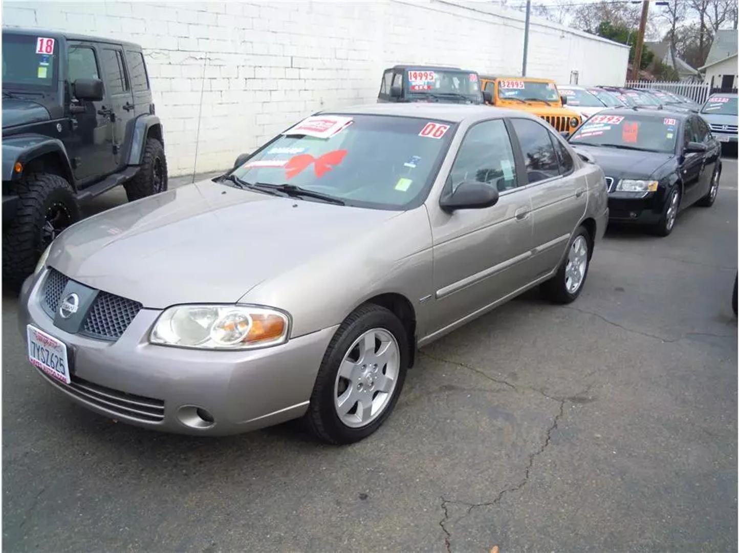 Used 2006 Nissan Sentra 1.8 S with VIN 3N1CB51D06L546558 for sale in Roseville, CA