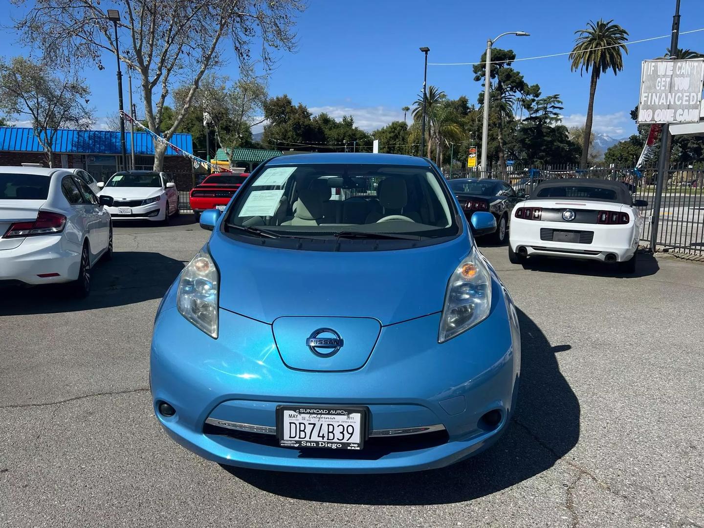 Used 2011 Nissan LEAF SV with VIN JN1AZ0CP5BT007243 for sale in Pomona, CA