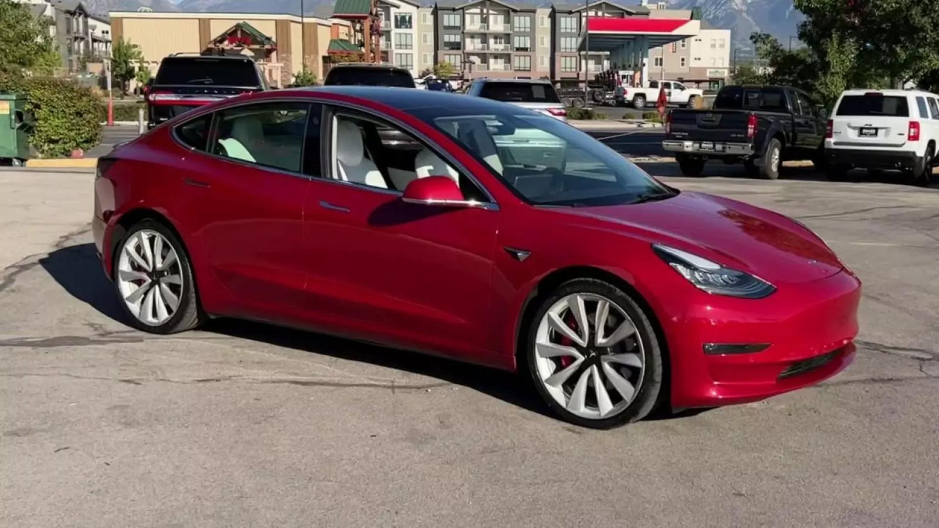Used 2019 Tesla Model 3  with VIN 5YJ3E1EB9KF528784 for sale in West Jordan, UT