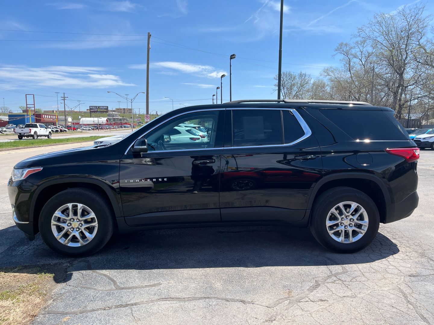 2021 CHEVROLET TRAVERSE SUV V6, 3.6 LITER LT SPORT UTILITY 4D