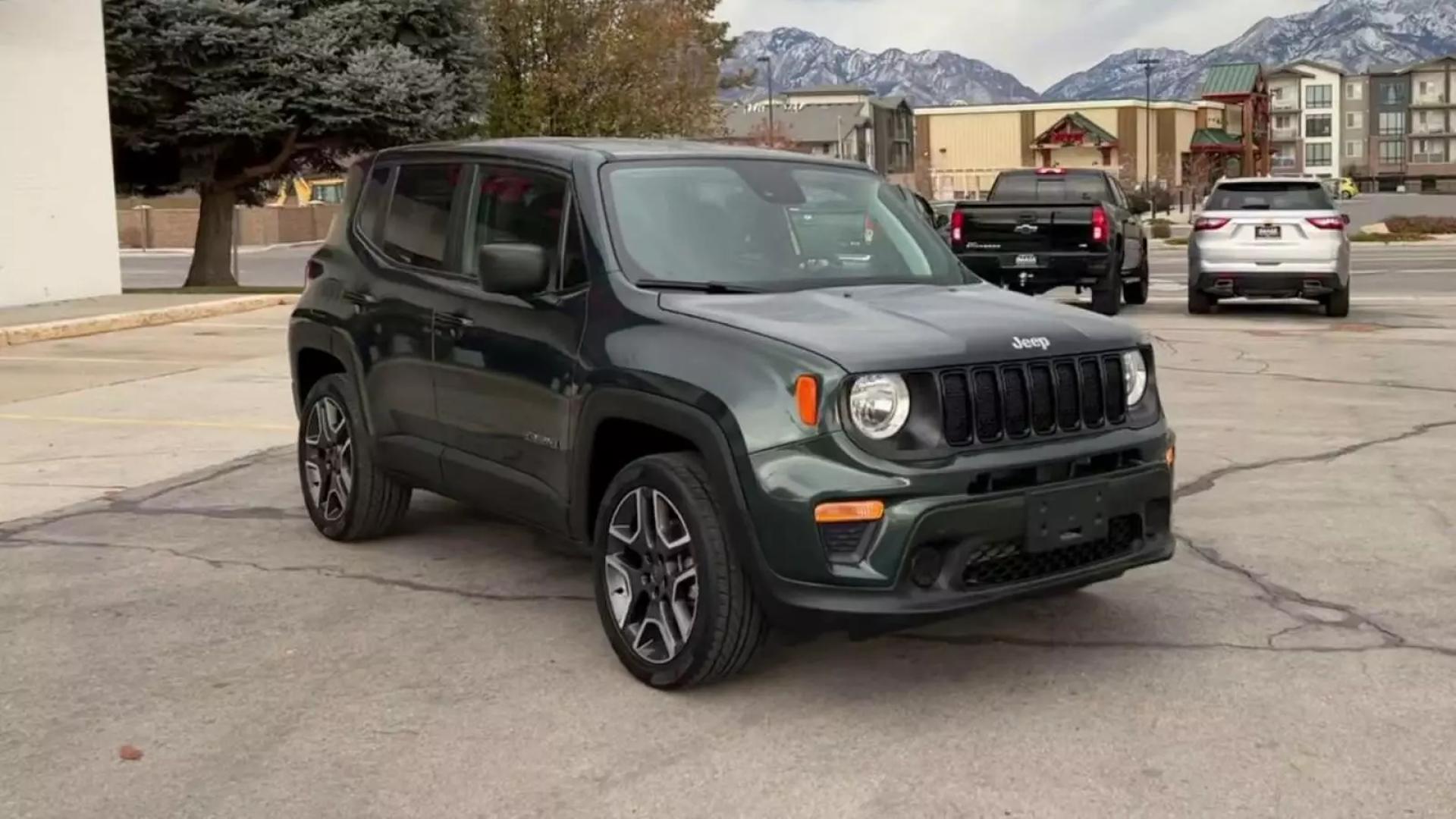 Used 2021 Jeep Renegade Jeepster with VIN ZACNJDAB9MPM32156 for sale in West Jordan, UT