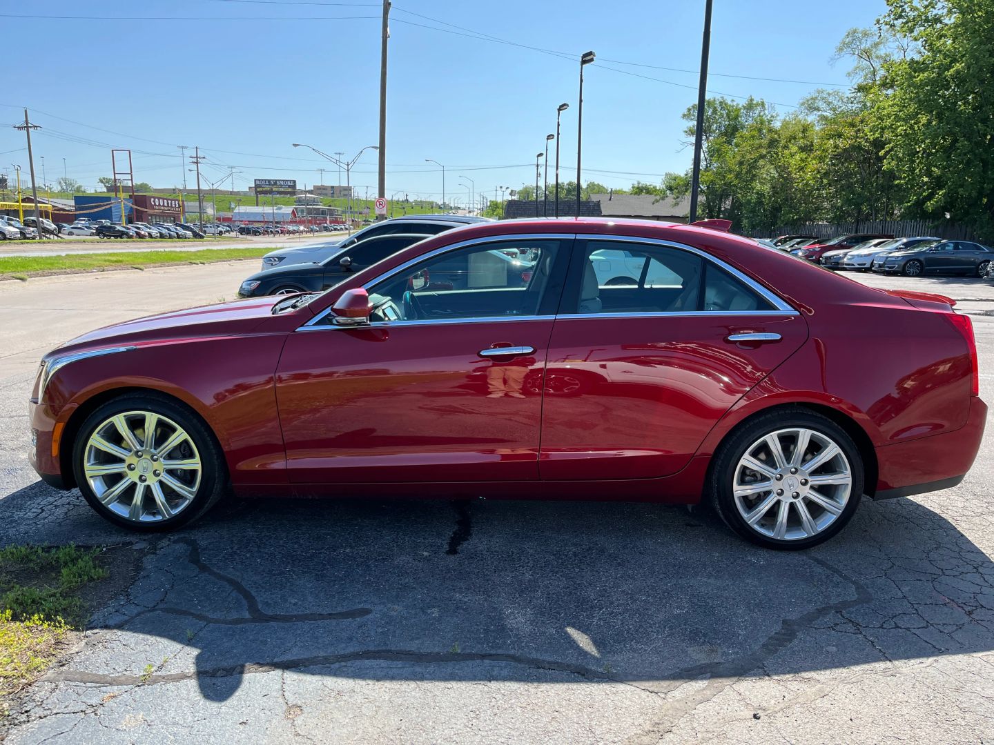 2017 CADILLAC ATS SEDAN 4-CYL, TURBO, 2.0 LITER LUXURY SEDAN 4D