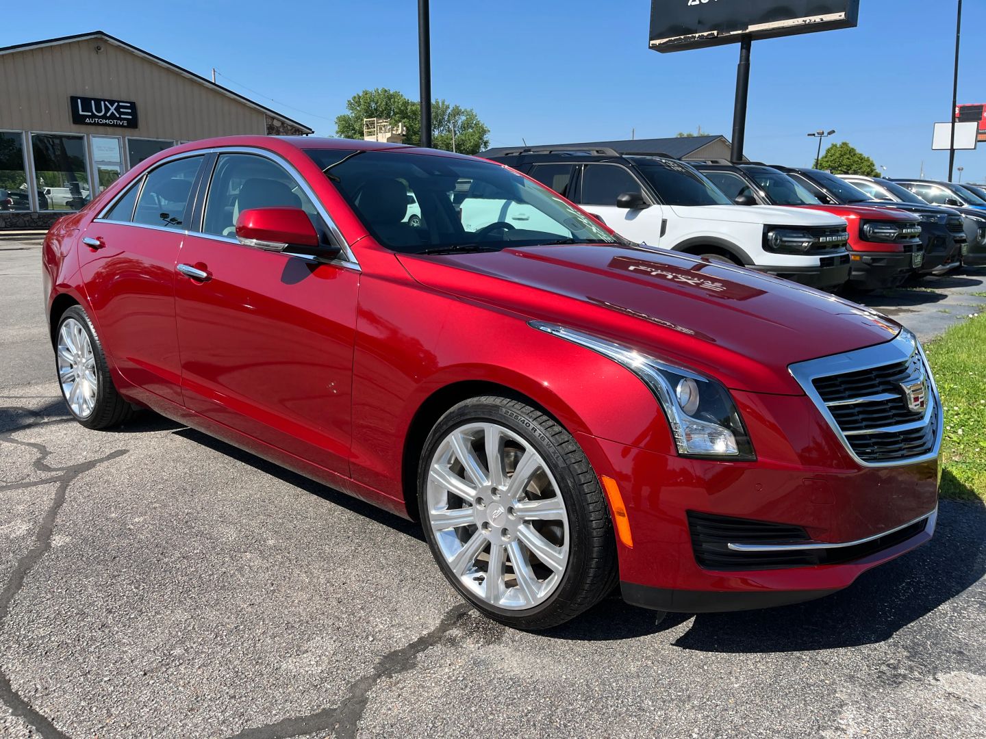2017 CADILLAC ATS SEDAN 4-CYL, TURBO, 2.0 LITER LUXURY SEDAN 4D