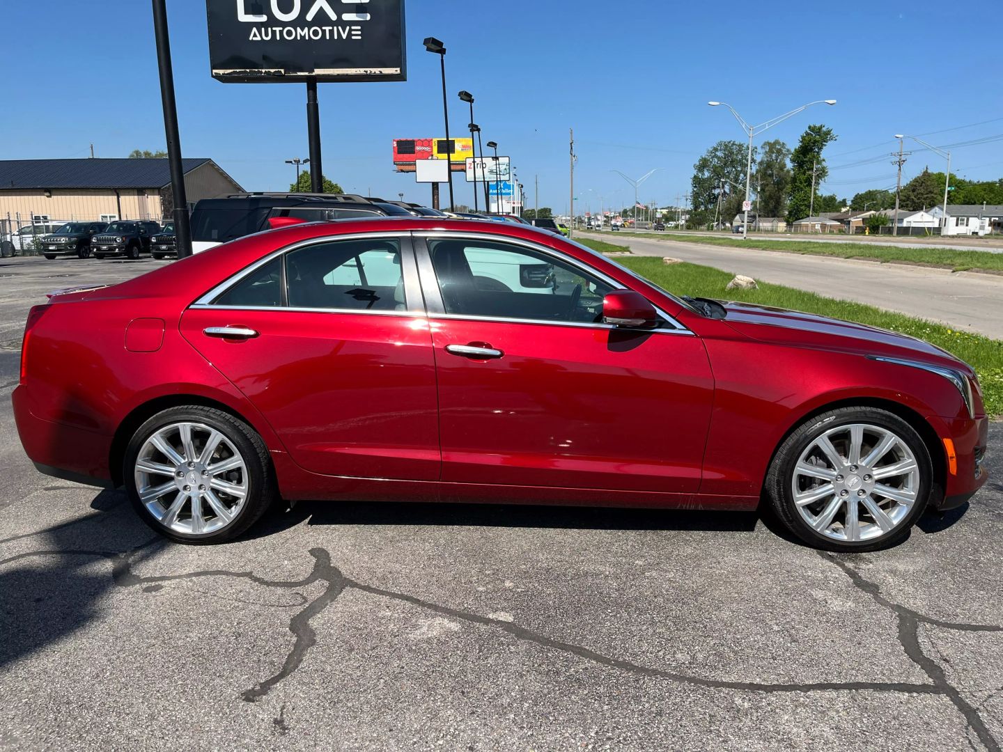 2017 CADILLAC ATS SEDAN 4-CYL, TURBO, 2.0 LITER LUXURY SEDAN 4D