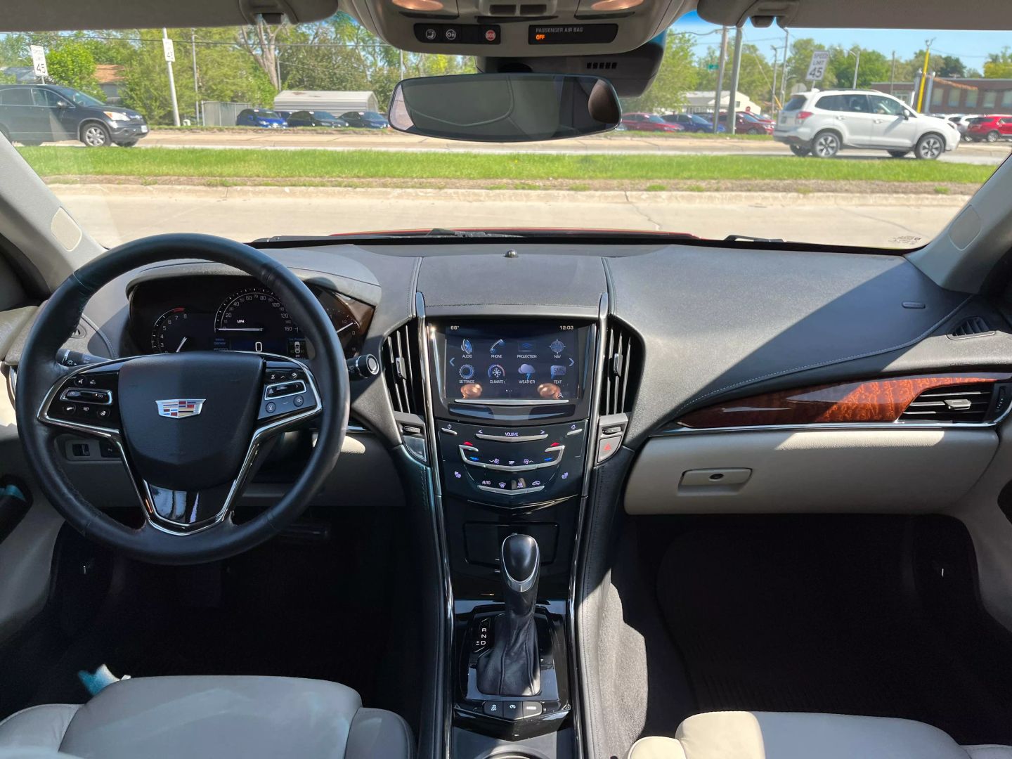 2017 CADILLAC ATS SEDAN 4-CYL, TURBO, 2.0 LITER LUXURY SEDAN 4D