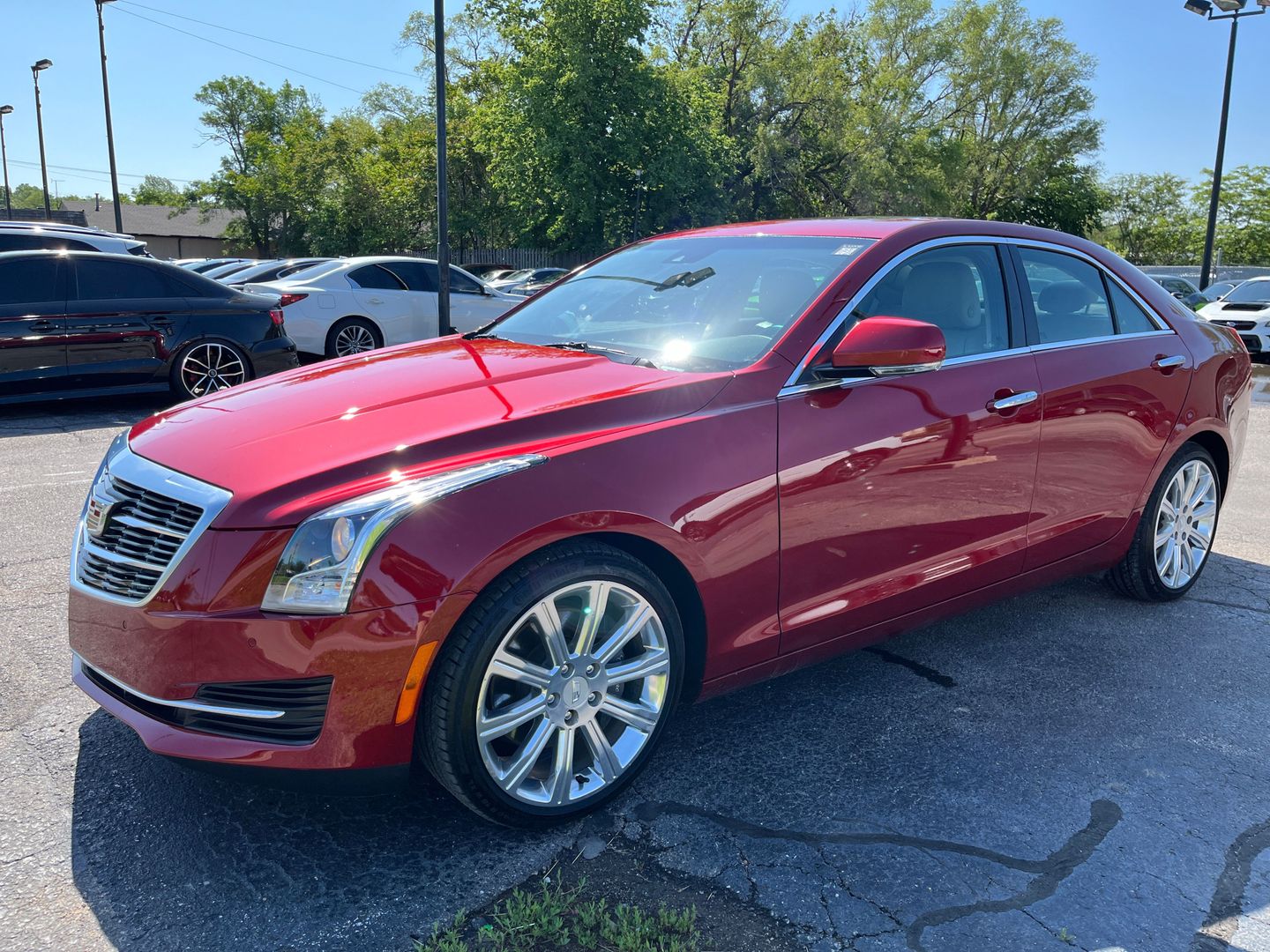 2017 CADILLAC ATS SEDAN 4-CYL, TURBO, 2.0 LITER LUXURY SEDAN 4D