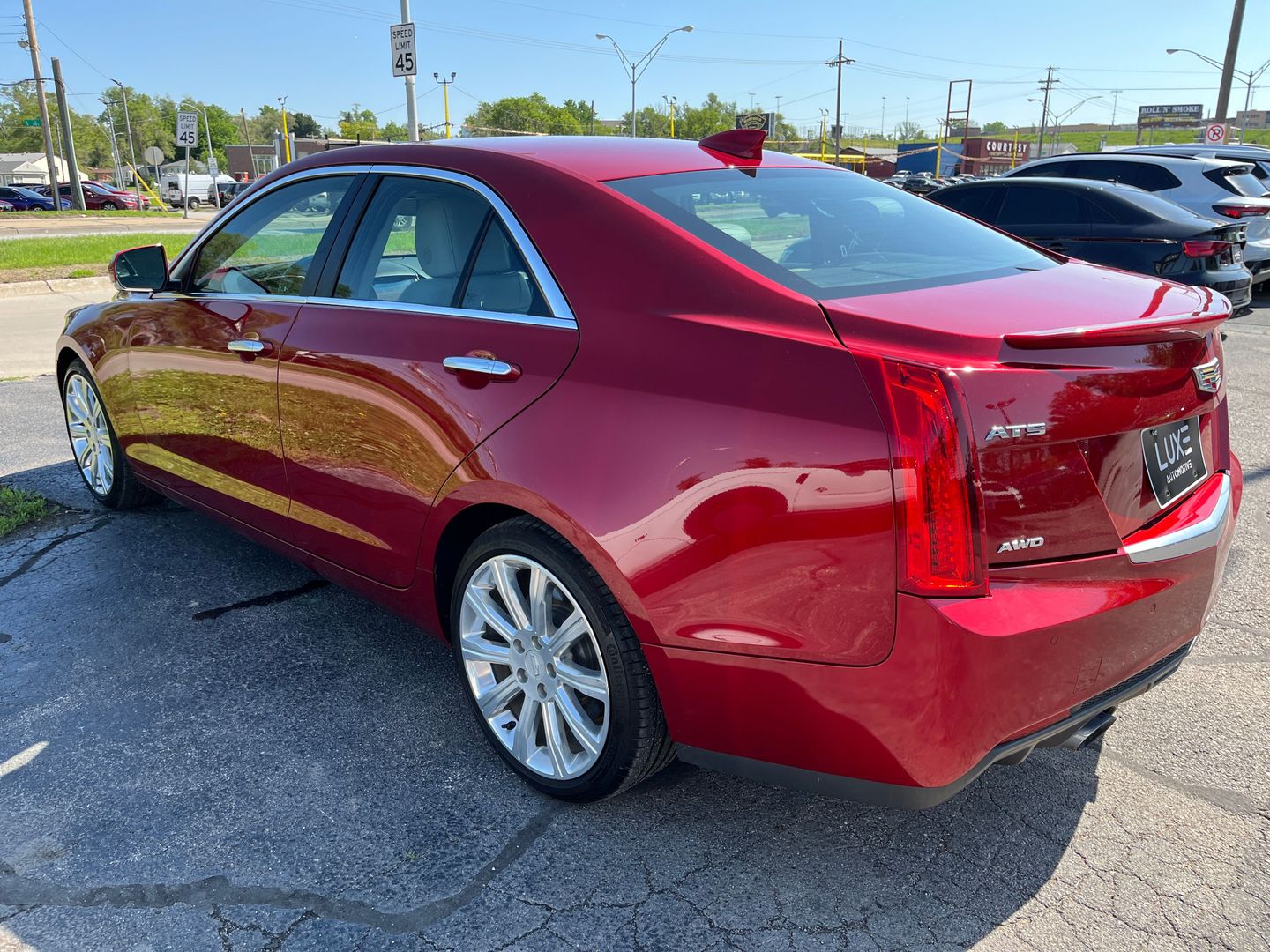 2017 CADILLAC ATS SEDAN 4-CYL, TURBO, 2.0 LITER LUXURY SEDAN 4D