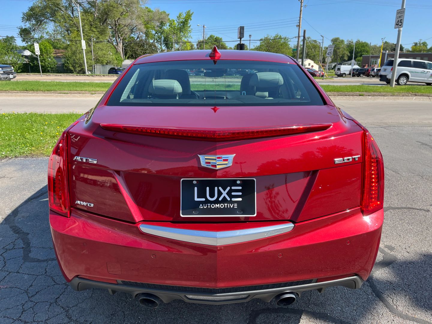 2017 CADILLAC ATS SEDAN 4-CYL, TURBO, 2.0 LITER LUXURY SEDAN 4D