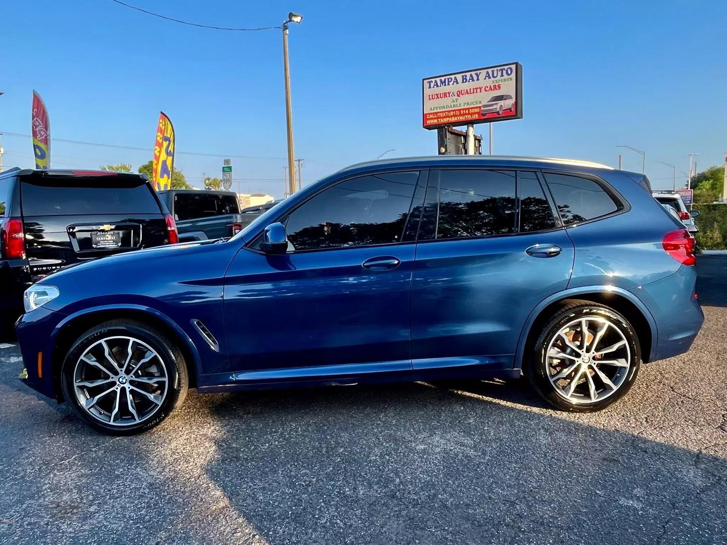 Used 2019 BMW X3 30i with VIN 5UXTR9C55KLP92418 for sale in Tampa, FL