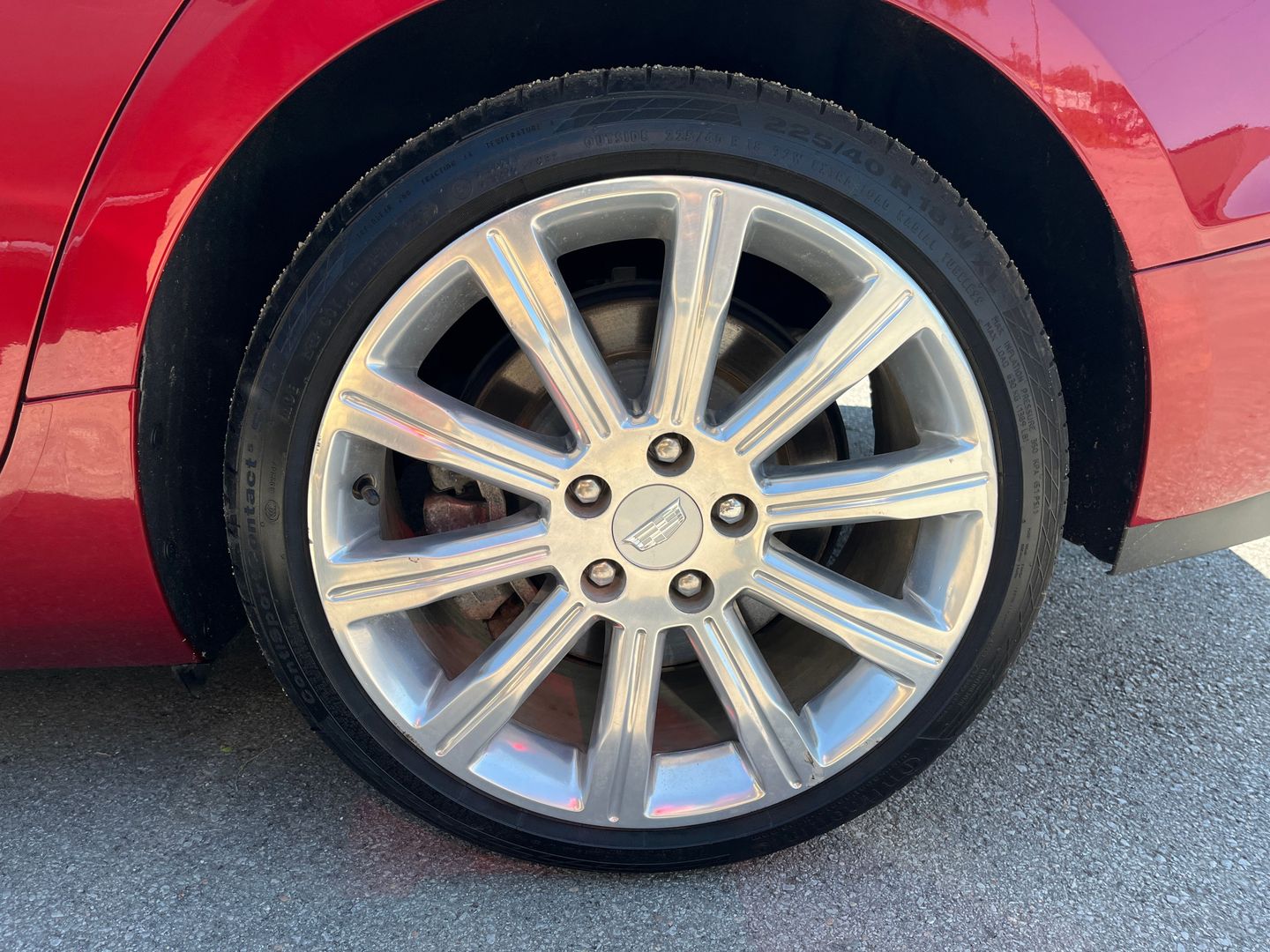 2017 CADILLAC ATS SEDAN 4-CYL, TURBO, 2.0 LITER LUXURY SEDAN 4D