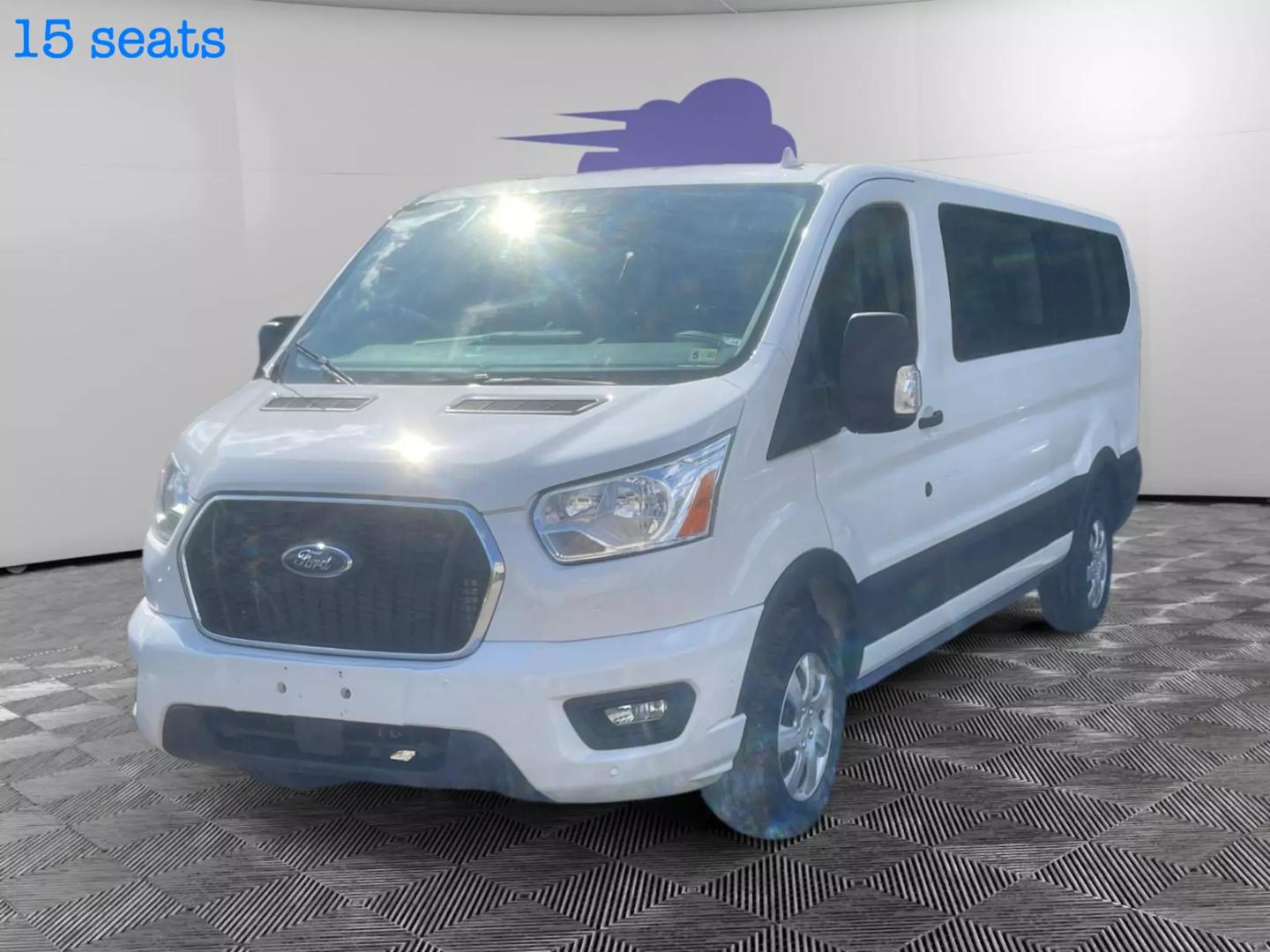 2020 Ford Transit Extended Passenger Van T-350 Xlt Low Roof 3.5l V6 - Image 1