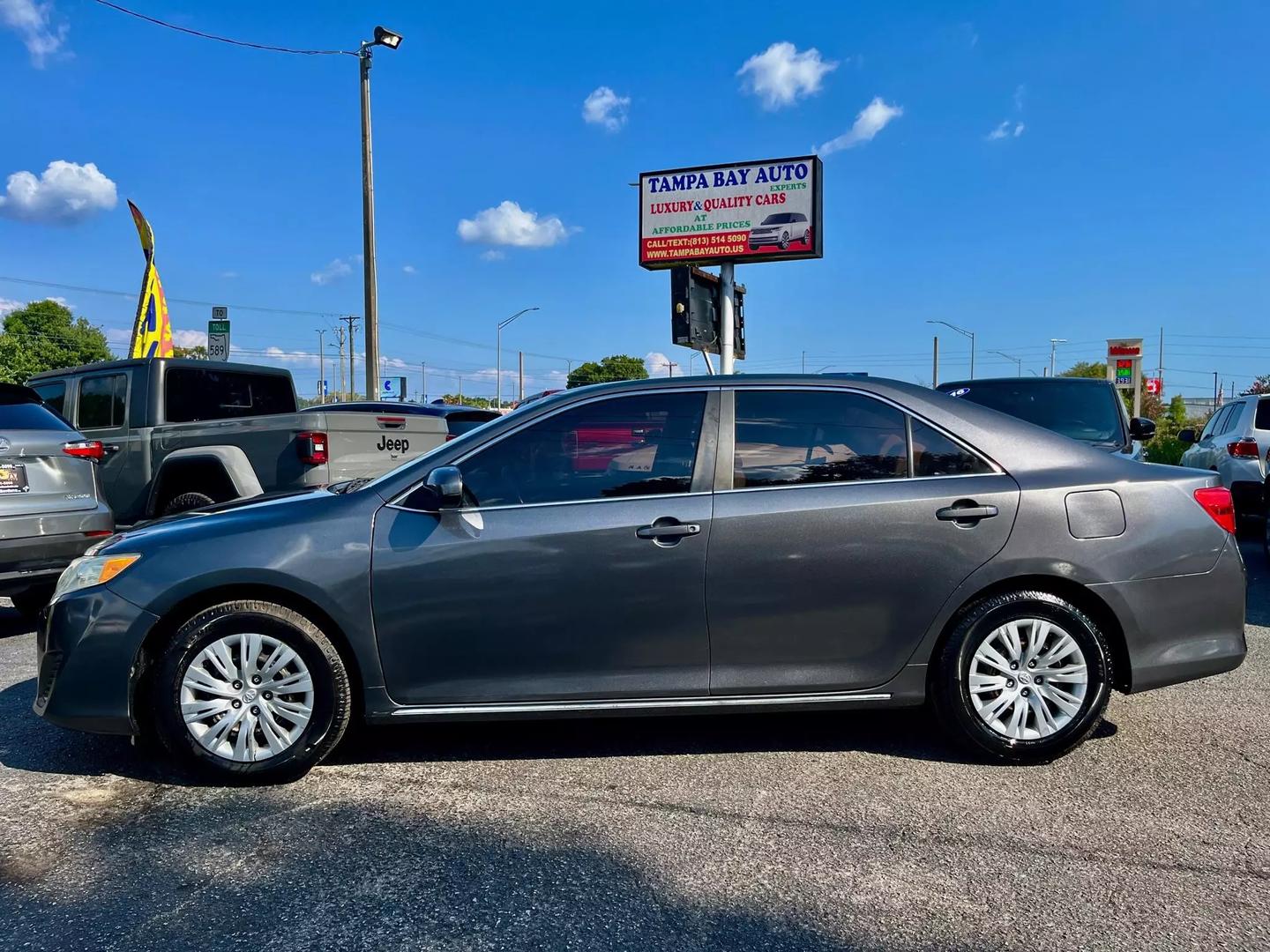 Used 2012 Toyota Camry L with VIN 4T4BF1FK7CR254440 for sale in Tampa, FL