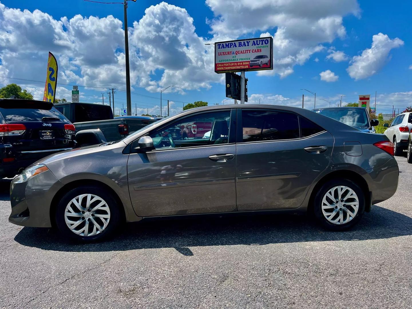 Used 2017 Toyota Corolla LE with VIN 2T1BURHE0HC960745 for sale in Tampa, FL