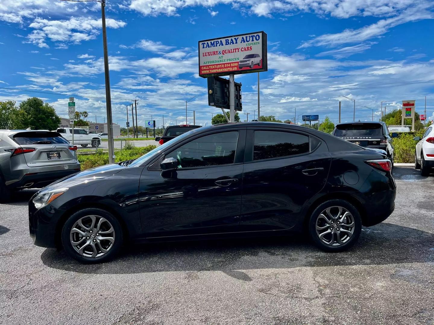 Used 2019 Toyota Yaris LE with VIN 3MYDLBYV7KY518508 for sale in Tampa, FL