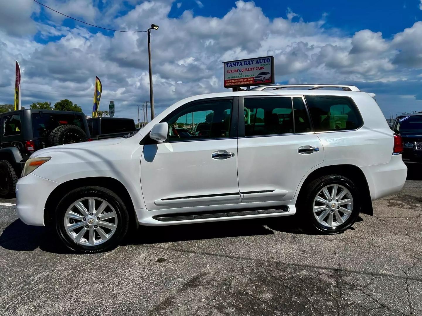 Used 2008 Lexus LX 570 with VIN JTJHY00W884005450 for sale in Tampa, FL