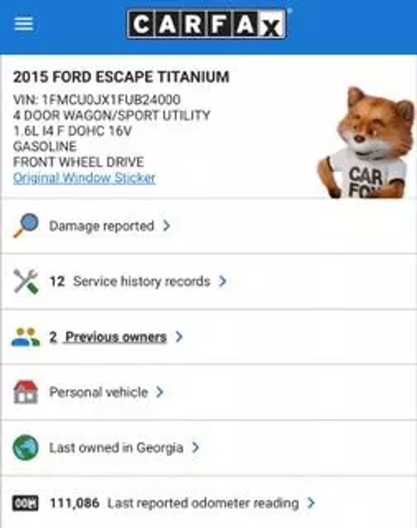 Image 2 of 2015 FORD ESCAPE