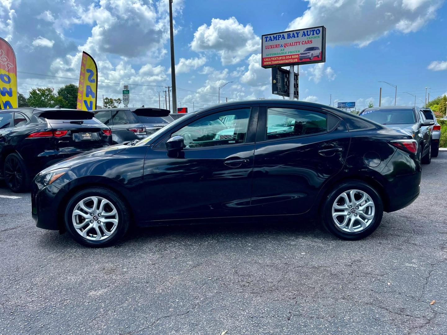 Used 2017 Toyota Yaris iA Base with VIN 3MYDLBYV8HY164992 for sale in Tampa, FL