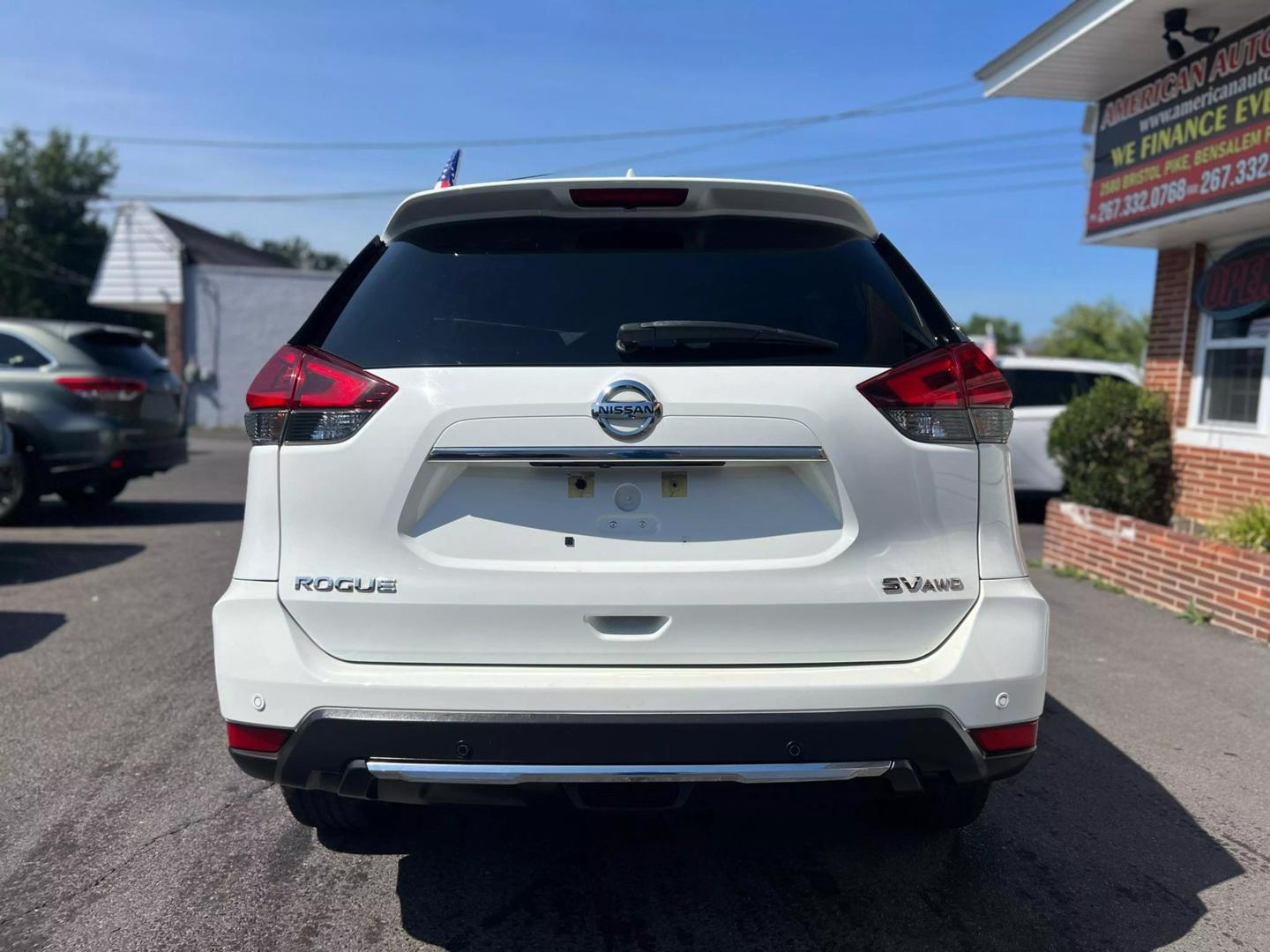 2019 Nissan Rogue SUV showcasing its sleek design and spacious interior, perfect for family and adventure.