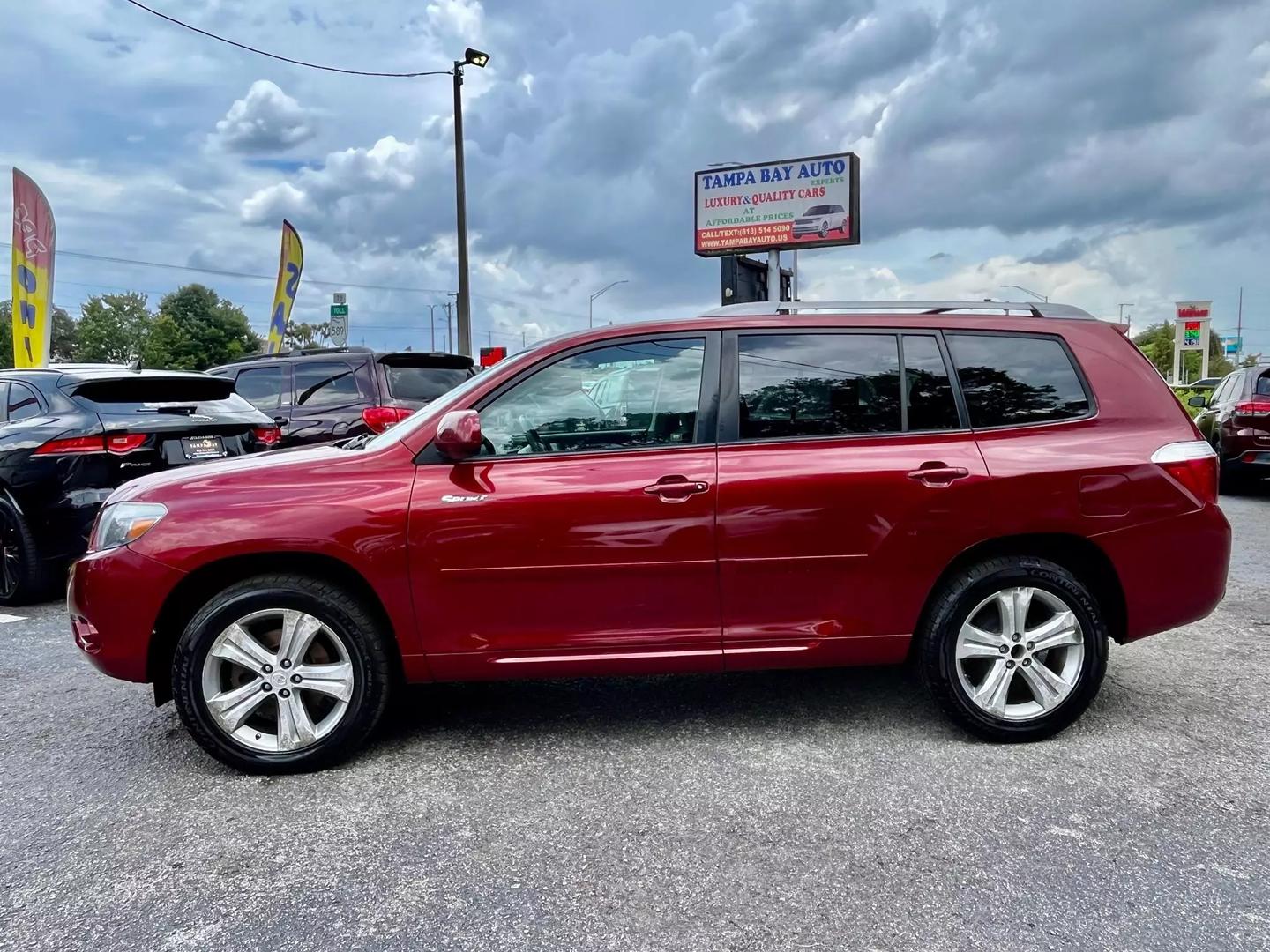 Used 2010 Toyota Highlander Sport with VIN 5TDEK3EHXAS004457 for sale in Tampa, FL