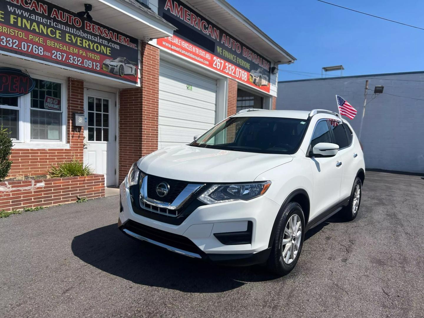 2019 Nissan Rogue SUV showcasing its sleek design and spacious interior, perfect for family and adventure.