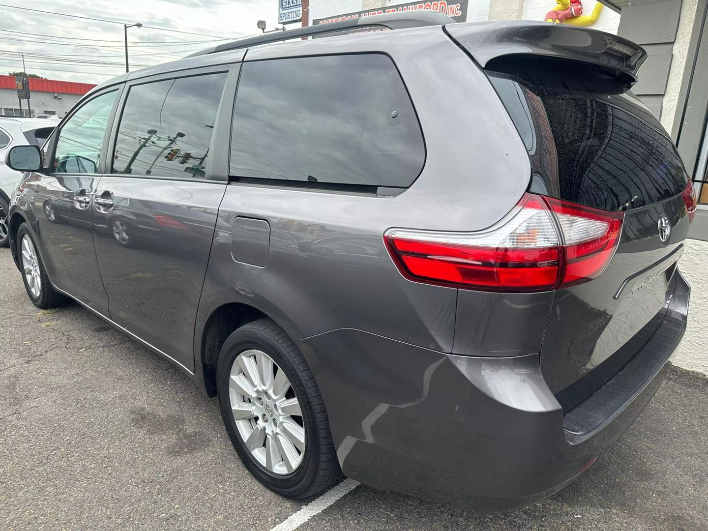 2017 Toyota Sienna showcasing its sleek design, spacious interior, and family-friendly features.