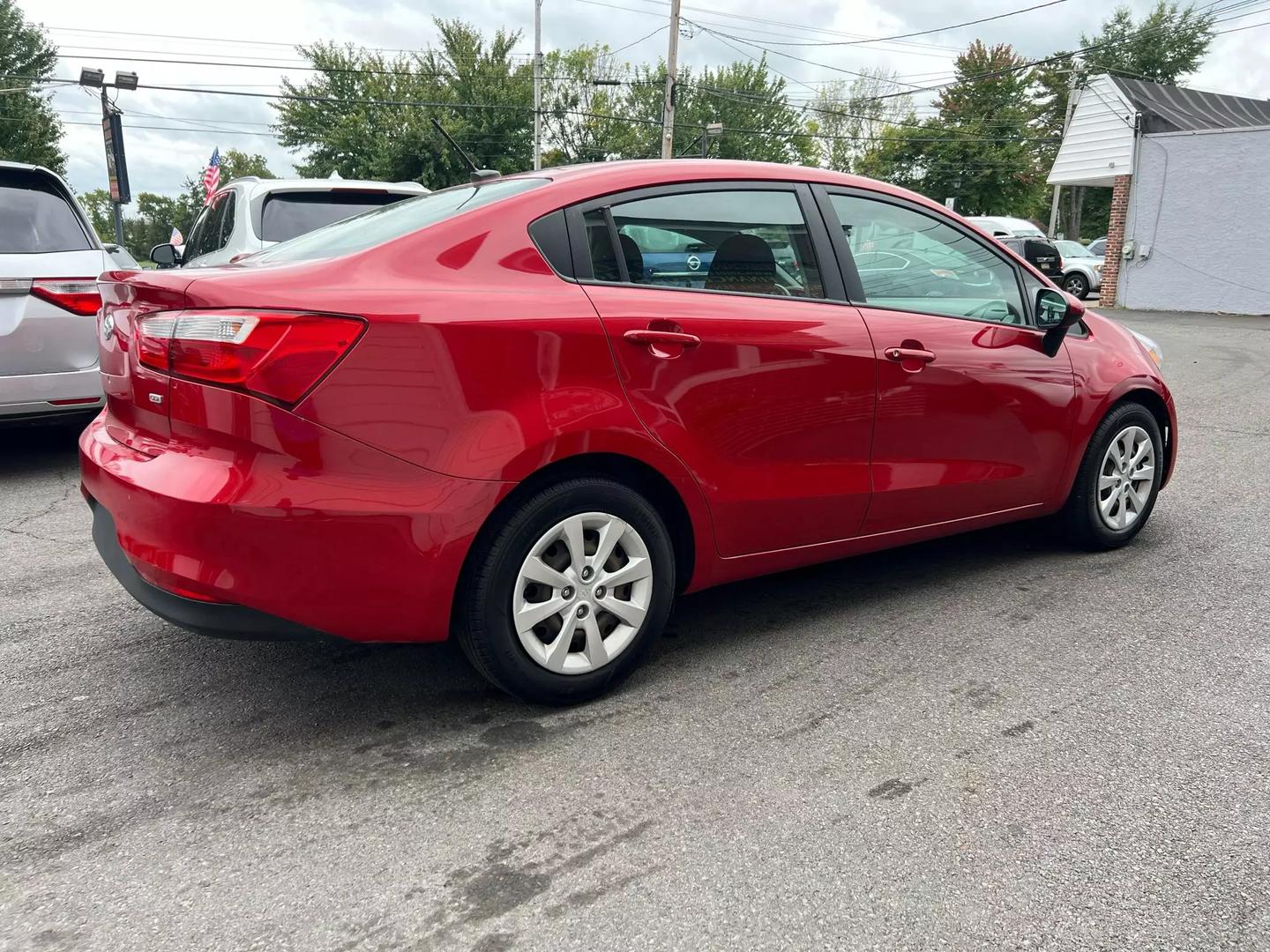 2017 KIA RIO compact car with sleek design, fuel-efficient engine, and modern features ideal for city driving.