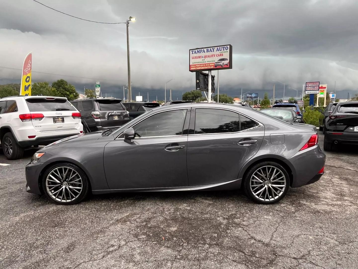 Used 2014 Lexus IS 250 with VIN JTHBF1D2XE5019947 for sale in Tampa, FL