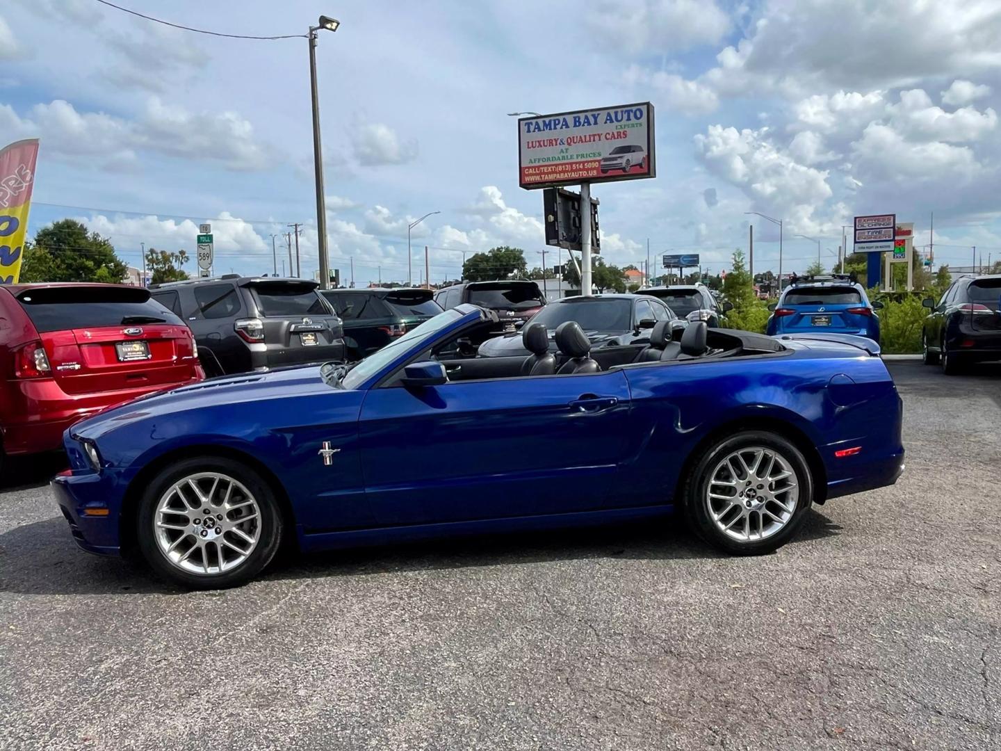 Used 2014 Ford Mustang V6 with VIN 1ZVBP8EM0E5205064 for sale in Tampa, FL