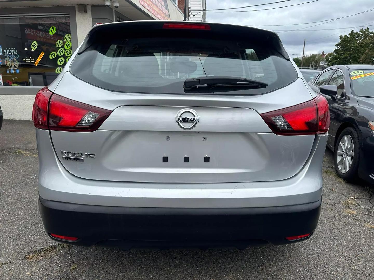 2019 Nissan Rogue Sport showcasing its sleek exterior design and modern features.